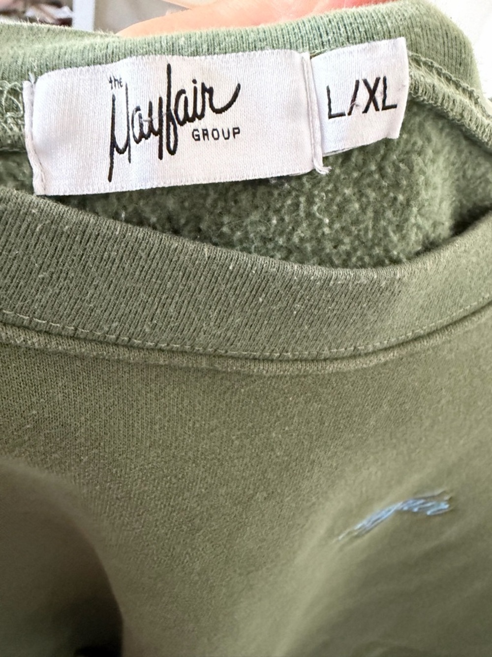 The Mayfair Group "Don't Wait to Celebrate" Sage Green L/XL - Picture 6 of 7